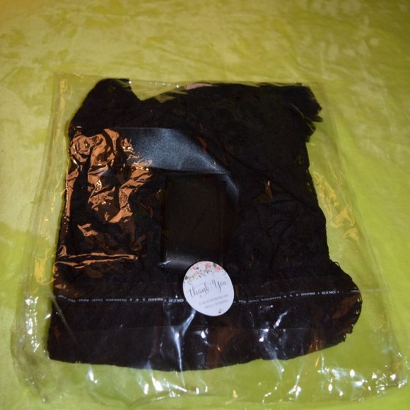 NWT ~ Think Pink Bows Bella Lace Dress Black Girls 4 - Picture 5 of 5